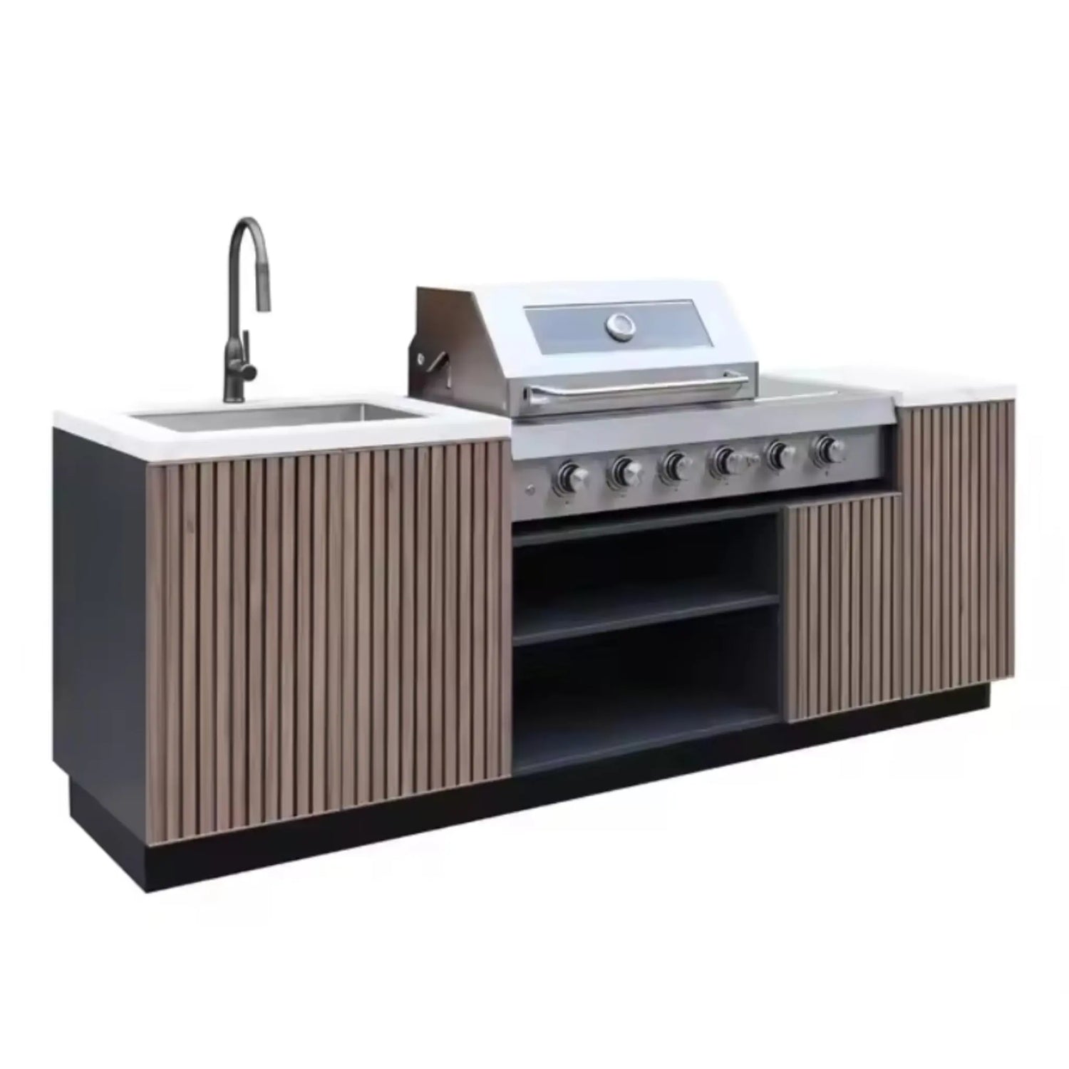 HearthCraft Timberline Outdoor Kitchen - Live Wise Industries