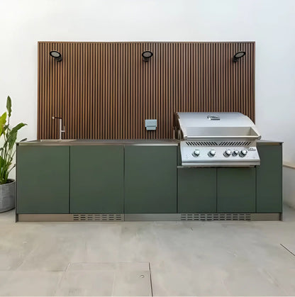 Evergreen Modular Outdoor Island - Live Wise Industries